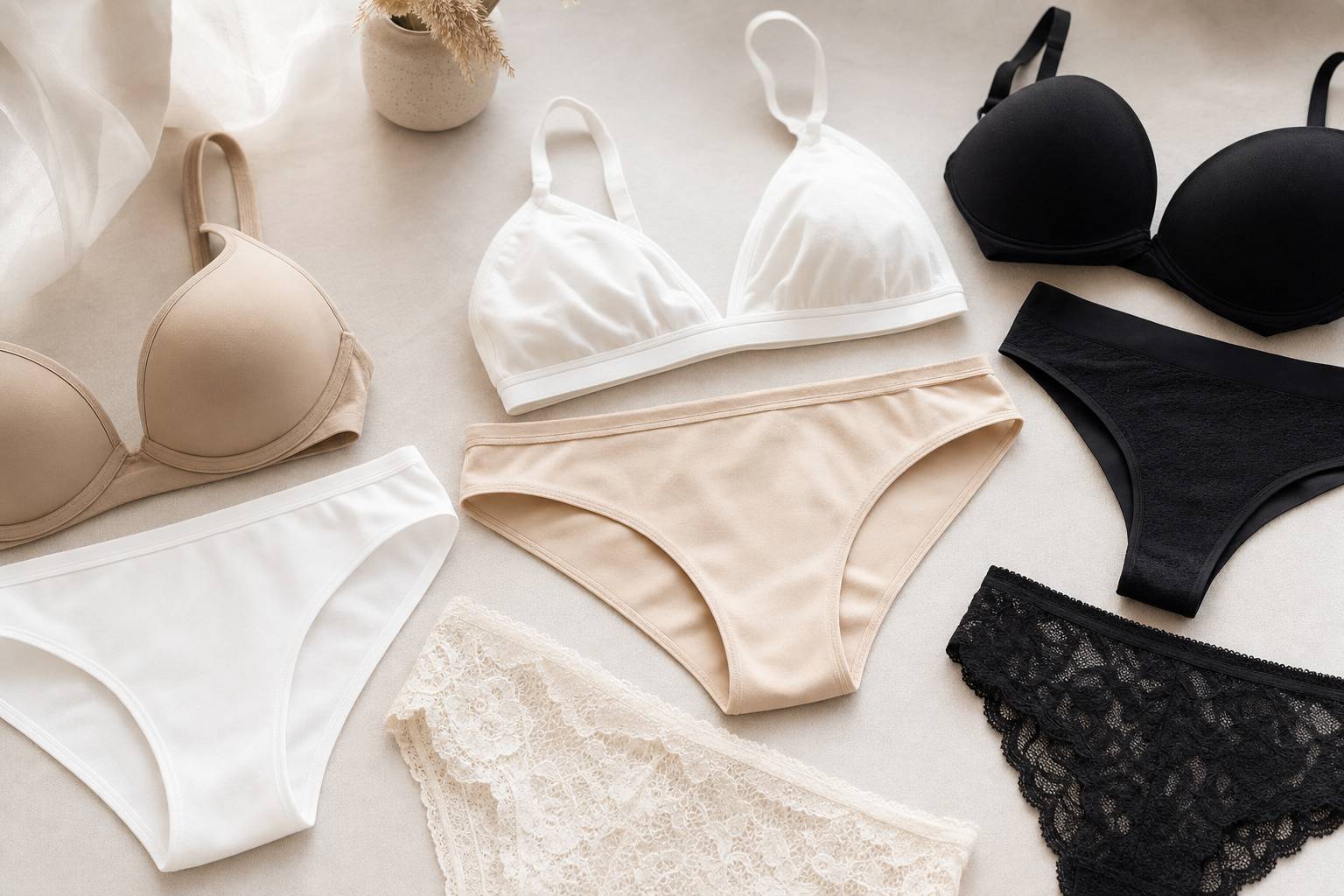 Tipos de ropa interior femenina: guía práctica para elegir la ideal